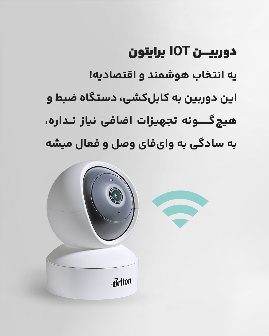 دوربین چرخشی برایتون iot-۷3P۸M